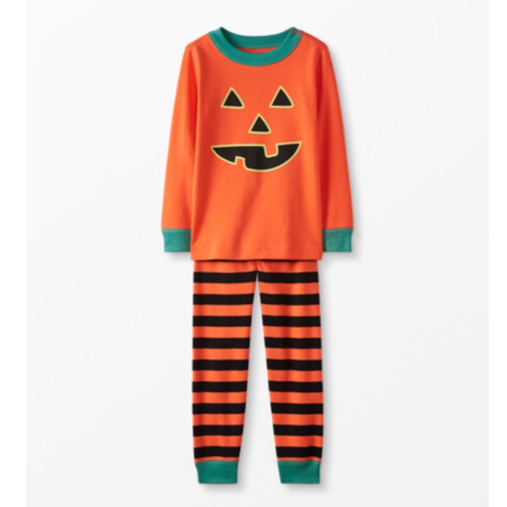 Hanna Andersson Glow-In-The-Dark Long John Pajamas